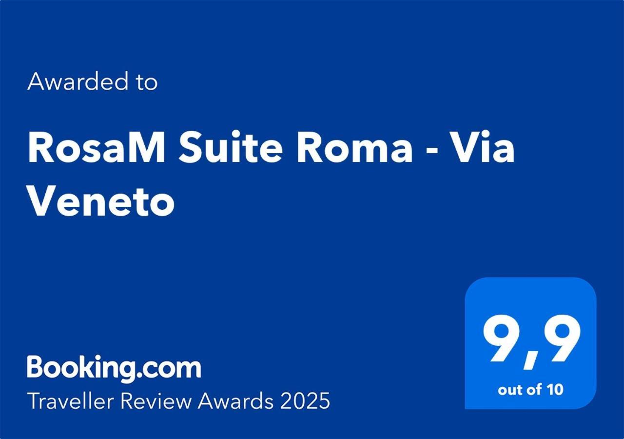 Rosam Suite Roma - Via Veneto Экстерьер фото